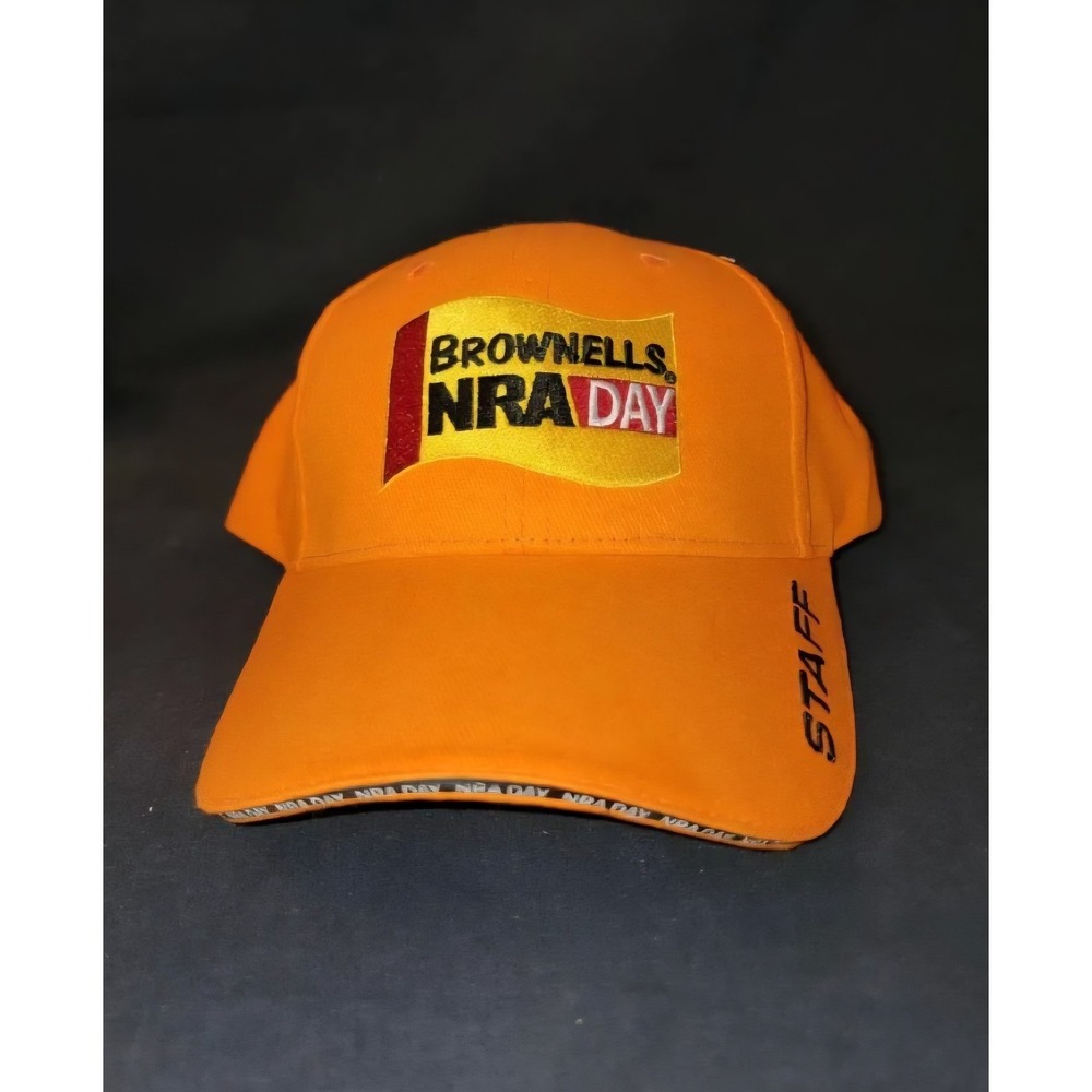 New Brownells NRA Day Staff Adjustable Baseball Cap